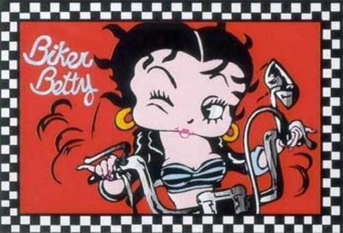 Childrens Toyshop  Toys : LA Rug Biker Betty Rug 19"x29"