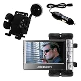 Electronics : Archos 504 WiFi Flexible Auto Windshield Holder with Car Charger - Uses Gomadic TipExchange