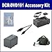 Sony DCR-DVD101 Camcorder Accessory Kit includes: ZELCKSG Care & Cleaning, SDM-101 Charger, SDNPQM71D Battery, USB5PIN USB Cable, ST80 Case