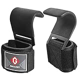 Gallant Power Weight Lifting Hooks Straps Gym Training Hand Bar Wrist Support Wraps Gloves