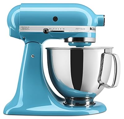 KitchenAid KSM150PSCL 5 Qt. Artisan Series with Pouring Shield - Crystal Blue
