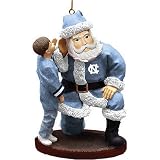 North Carolina Tar Heels NCAA Santa's Secret Tree Ornament