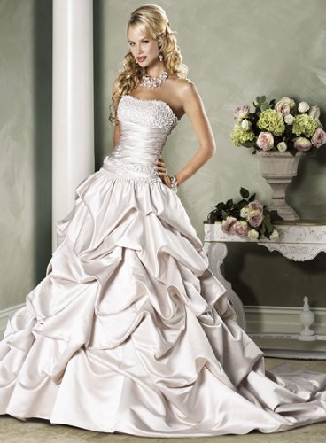 Custom- Made Maggie Sottero Wd805 Wedding Dress