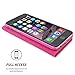iPhone 6 / 6s Case, Snugg® - Leather Wallet Cover Case with Lifetime Guarantee (Hot Pink) for Apple iPhone 6