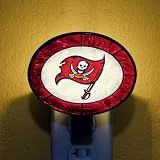 Tampa Bay Buccaneers Memory Company Art Glass Night Light NFL Football Fan Shop Sports Team Merchandise