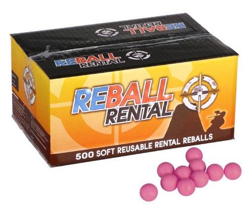Reball Reusable Target Balls - 500 Rounds Paintballs - 500 Rounds