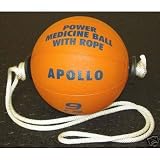 4kg (9 Lb) Power Rope Medicine Ball