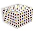 Polka Dots - Set of 25 One Piece Gift Boxes (3" x 3" x 2")