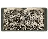 Photographic Print of People coming up tp Jerusalem for sacrifice, outside the eastern wall, 1900. from Heritage-Images