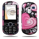 Lovely Flower Heart Design Protector Case Cover for Samsung Messager III /  ....