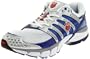 K-Swiss Men's Konejo II Running Shoe,White/Silver/Olympian Blue/Fiery Red,7.5 M