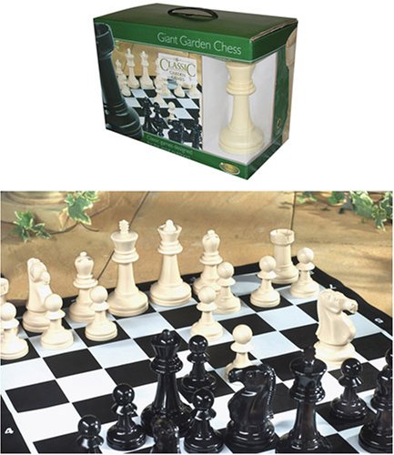 Giant Chess. Garden Game