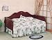 Union Square Solid Sleigh Cherry Day Bed - Link Spring Included