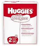 Huggies Little Snugglers Diapers, Size 2, 248 Count
