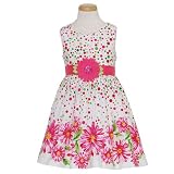 Rare Editions Baby-Girls Infant Sunflower Border Print Dress