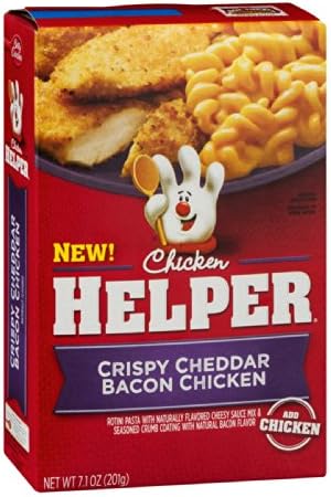 Chicken Helper Crispy Cheddar Bacon Chicken 7.1 OZ (Pack of 12)
