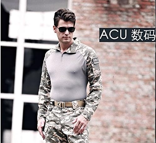WT Men's Army Combat Suit [XL/XXL size ACU/CP] Military Uniform (XX-Large, ACU)