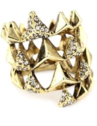House of Harlow 1960 Gold-Plated Pyramid Wrap Ring