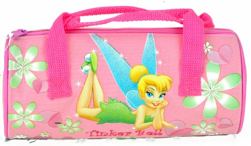 TINKERBELL ROUND PURSE, LIGHT PINK