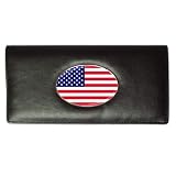 American Flag USA Long Wallet Billfold