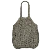 Xhilaration  Crocheted Tote - Purple