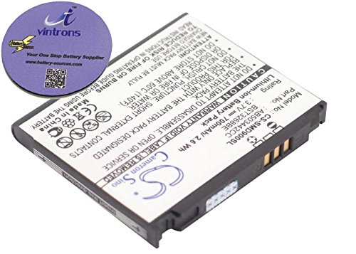 vintrons (TM) Bundle - Replacement Battery For SAMSUNG GH-E788, SGH-D900, + vintrons Coaster