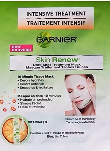 Garnier Dark Spot Treatment Mask For Dark Spots Plus Intense Hydration, 0.64 Fluid Ounce
