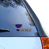 St Louis Blues 3.75" x 4" Window Cling