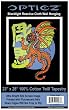 Opticz Chinese Dragon Blacklight Reactive Tapestry