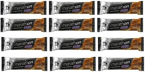 Snickers Marathon Energy Protein Chocolate NUT Burst 12 Bars of 2.82 Oz - Tj18
