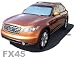 Sunshade for Infiniti FX35/FX45 2003 2004 2005 2006 2007 2008 HEATSHIELD Windshield Sunshade image 2
