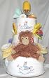 3 Tier Noah's Ark Baby Diaper Cake