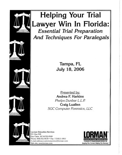Paralegal Services