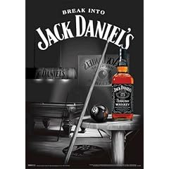 Empire 149503 Jack Daniels - Pool Room - 3D Poster Lentikular - Gr��e 47 x 67 cm