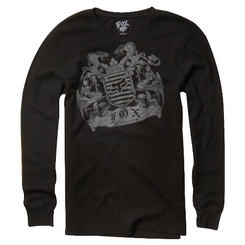Fox Mens Prominent Thermal Shirt - Black XXL