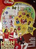 High School Musical Stickers & Body Art, 266 Pc. Set