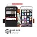 iPhone 6S Plus Case, Verus [Dandy Klop][Black] - [Leather Wallet][Card Slot][Kickstand] for Apple iPhone 6 6S Plus 5.5