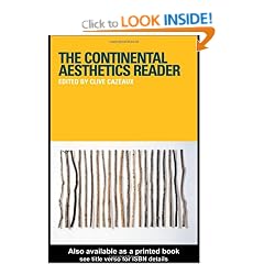 The Continental Aesthetics Reader