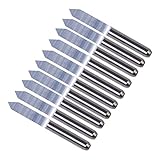 60度 フラットボトムカーバイド CNC PCB彫刻 ルータ カッタービット 0.1mm