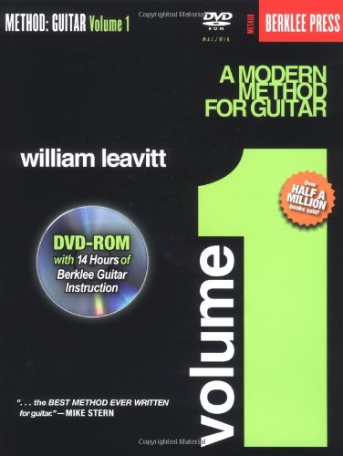 A Modern Method for Guitar Volume 1: Book/DVD ROM Pack (Method (Berklee Press)) 51pp4jH164L A Modern Method for Guitar Volume 1: Book/DVD ROM Pack (Method (Berklee Press))