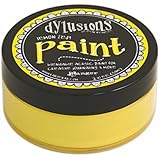 Ranger Dyan Reaveley's Dylusions Paint, 2 oz, Lemon Zest