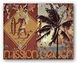 New Mission Beach by M.J. Lew 16"x20" Art Print Poster