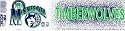 MINNESOTA TIMBERWOLVES NBA (TYPE 3) decal bumper sticker