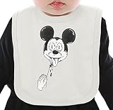 Mickey Balloon ネクタイを有する有機ビブ Medium