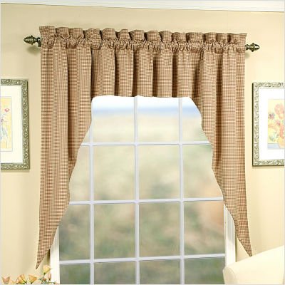 Fleetwood 3 Piece Lined Swag Set Size: 63