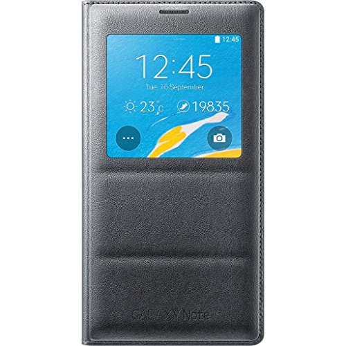 Samsung galaxy note 4 case, s view flip cover folio case - charco…