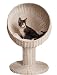 The Refined Feline's Kitty Ball Bed, White