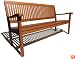 Strathwood All-Weather Hardwood 3-Seater Bench