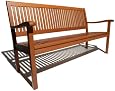 Strathwood All-Weather Hardwood 3-Seater Bench