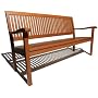 Strathwood All-Weather Hardwood 3-Seater Bench